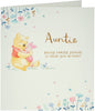 Cute Disney Winnie The Pooh Auntie Birthday Card