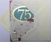 75th Birthday Card