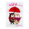 Hallmark Wife Christmas Card 'I Love You'