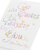 An Easter Prayer for You Sentimental Message Finished Easter Card