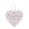 Amore Heart Tag Bridesmaid Wedding Favour Table Setting Gift