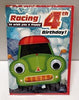 Racing to Wish You Happy 4th Birthday Card