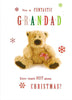 'For a Funtastic Grandad' Christmas Card