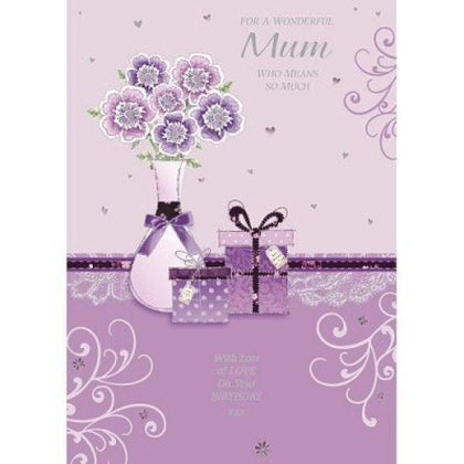 Mum Birthday Greeting Card