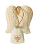 Grandmother Angel Figurine With Twine String 4-1/2"