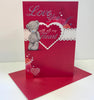 Love You With All My Heart Me to You Bear Valentine's Day Card