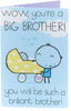 Congratulations Big Brother Card for New Baby