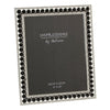 Silver Plated And Epoxy Black Photo Frame 8" x 10"