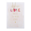 Wife Valentine's Day Card 'Keepsake Heart Necklace'