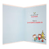 Lovely Couple Kisses and Mistletoe Christmas Card