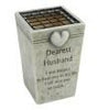 Dearest Husband Graveside Memorial Flower Pot Terracotta