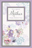 Purple Flower Beautiful Mother's Day Card