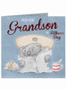 From Your Grandson Tatty Teddy Reading News Paper Design Father's Day Card