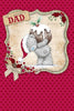 Wonderful Dad Me to You Bear Christmas Card