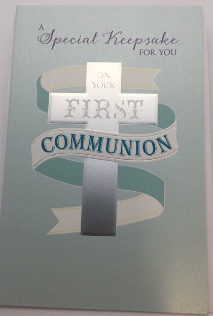 Special Keepsake For You On Your 1st Communion Card