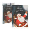 Pack of 8 In Night Moon Santa Design Family Christmas Charity Card