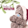 Under The Mistletoe Me to You Bear 3D Holographic Christmas Card