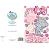 Mummy From Little Girl Dinky Bear Pink Mother's Day Card