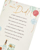 Sentimental Poem Dad Birthday Card