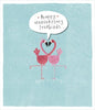 Happy Anniversary Lovebirds Attachment Greeting Card