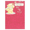 Step-Mum Forever Friends Linen Board Christmas Card