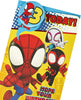 Marvel Spider Man 3rd Birthday Card with Badge