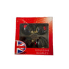 Pack of 4 I Love London Illustrated Souvenir Bauble