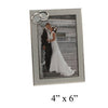 Aluminium Two Tone Ring Icon Photo Frame 4" x 6"