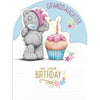 Granddaughter Me to You Bear With Cupcake Design Birthday Card