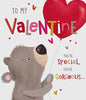 You're Gorgeous Valentine's Day 'Lots of Love' Heart Balloon Card