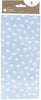 Blue and White Polka Dot Design  3 Sheets Tissue Paper for Gift Bags