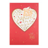 Forever Friends Girlfriend Valentine's Day Card "Love and Hugs" Large