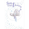 Son 1st Birthday Tiny Tatty Teddy Birthday Card