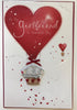 Girlfriend Adorable Elliot And Buttons Die Cut Valentine's Day Card