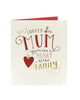 Lovely Mum You're The Heart of Family Christmas Card