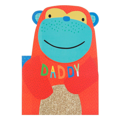 Daddy Birthday Adorable Pop Up Card 