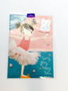 Girls Ballerina 2nd Happy Birthday Greeting Card With Badge