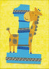 Birthday Boy Cartoon Giraffe 1st Card From The Carlton Range