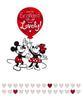 Happy Mickey And Minnie Mouse Design Engagement Card