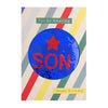 Reversible Sequin Son Birthday Card 'Enjoy'