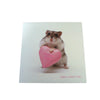 Love You Mum Cute Mouse With Heart Mother's Day Card