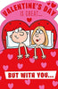 Out of Bed Valentine's Day is Great Humour Funny Card