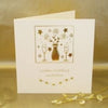 Golden Wedding Anniversary Invitations - Pack of 5