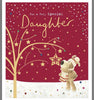 For a Very Special Daughter Boofle Christmas Card