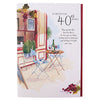 Hallmark 40th Birthday Card For Him 'Congratulations' - Medium