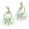 Set of 2 I'm Her Mr And I'm His Mrs Wall Plaques Decorations