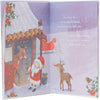 Cute Granddaughter Santa And Reindeer Christmas Card