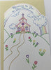 Blessing To You On Your Communion Church And Ranibow Greeting Card