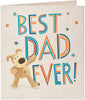 Boofle Best Dad Ever Birthday Card