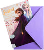 Frozen 2 Spectacular Sister Birthday Card with Super Cool Activity Inside